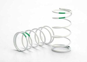 Traxxas Shock Springs GTR White (1.1 Rate Green) (2) TRX5430