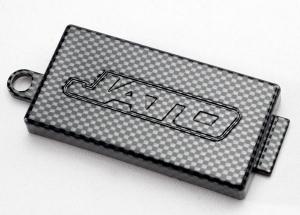 Traxxas Receiver cover (chassis top plate), Exo-Carbon finish (Jato) TRX5524G