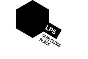 Tamiya Lacquer Paint LP-5 Semi Gloss Black lakkamaali