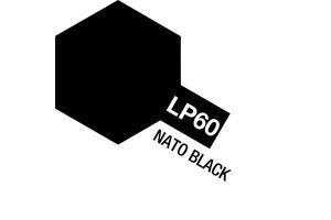 Tamiya Lacquer Paint LP-60 Nato Black lakkamaali