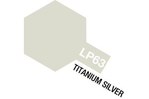 Tamiya Lacquer Paint LP-63 Titanium Silver lakkamaali