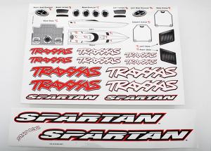 Traxxas Decal Sheet Spartan TRX5713
