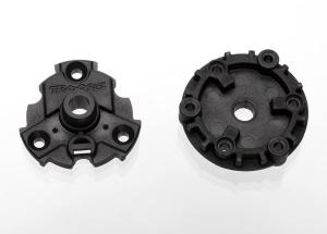 Traxxas Housing, cush drive (front & rear halves) TRX6464