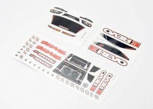 Traxxas Decal Sheets 1/16 E-Revo TRX7114