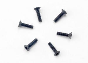 Traxxas Screws M2.5x10mm Countersunk Hex Socket (6) TRX2523