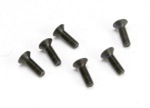 Traxxas Screws M2.5x8mm Countersunk Hex Socket (6) TRX2524