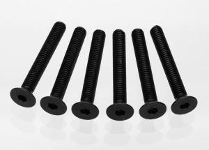 Traxxas Screws M4x30mm Countersunk Hex Socket (6) TRX2533