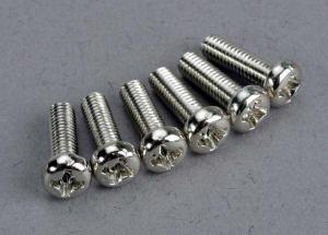 Traxxas Screws M3x10mm Roundhead (6) TRX2560