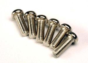 Traxxas Screws M2.6x8mm Roundhead (6) TRX2562