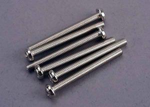 Traxxas Screws M3x30mm Roundhead (6) TRX2572