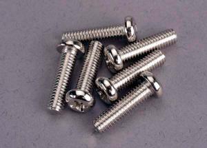 Traxxas Screws M4x15mm Roundhead (6) TRX2573