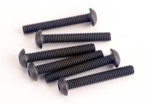 Traxxas Screws M3x20 Button-head Hex Socket (6) TRX2580