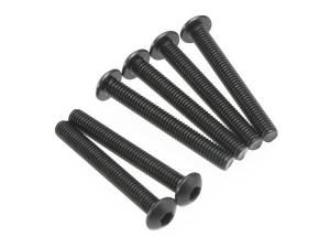 Traxxas Screws M3x23 Button-head Hex Socket (6) TRX2591