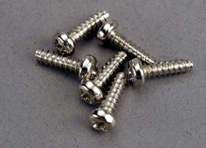 Traxxas Screws 3x10mm Self-tapping (6) TRX2675