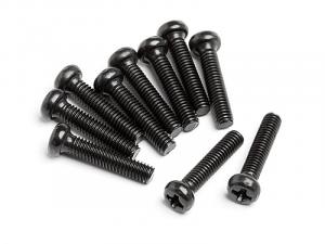 HPI Racing  BINDER HEAD SCREW M2.5x12 (10pcs) 107154