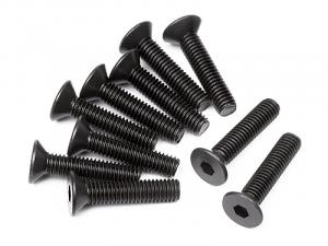 HPI Racing  FLAT HEAD SCREW M3x14mm (HEX SOCKET/10pcs) 100556