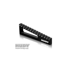 Hudy Chassis Ride Height Gauge Stepped 17-30mm 107720