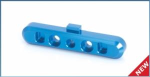Back Aluminium Susp. Arm Hinge Pin Brace front - S8 Rebel