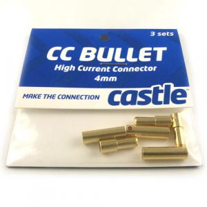 4mm Bullet Connectors 3pairs 75A
