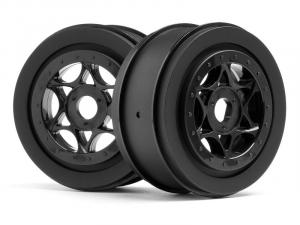 HPI Racing  AH-64 WHEEL BLACK (42x83mm/2pcs) 107384