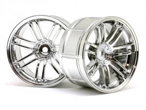 HPI Racing  Lp29 Wheel Rays Volkracing Re30 Chrome (2Pcs) 3340