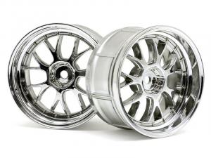 HPI Racing  Lp32 Lm-R Wheel Chrome (2Pcs) 33460