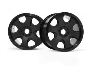 HPI Racing  Warlock Wheel Black (83X56mm/2Pcs) 3191