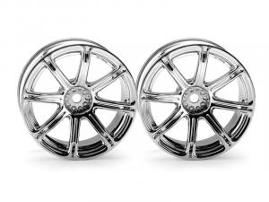 HPI Racing  Work Emotion Xc8 Wheel 26mm Chrome (6mm Offset) 3301