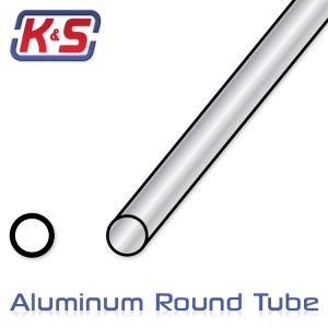 Alum. tube 3.97x305 mm (5/32) (12pcs)