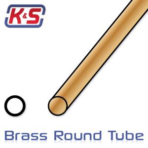 Brass Tube 3.2x305mm (1/8) (.014) (1pcs)