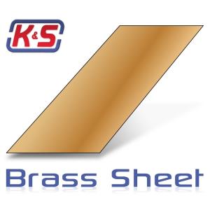 Brass sheet 0.8x100x250 mm (3pcs)