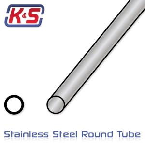 Stainless steel tube 7/16''(11.1x300mm) (2pcs)
