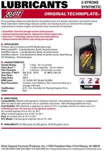 Original Techniplate Synthetic Oil 3.78L (1gallon)