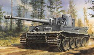 Tamiya 1/48 Tiger I Early Production pienoismalli
