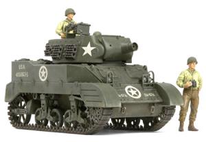 Tamiya 1/35 M8 Howitzer with 3 figures pienoismalli