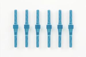 Tamiya 2,6x29 alu turn shaft blå varaosa