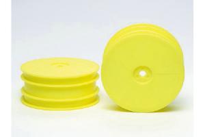 Tamiya DB01 F dish wheels fluo Yellow varaosa