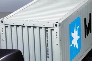Tamiya 1/14 40ft MAERSK Container Trailer konttitraileri