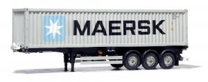 Tamiya 1/14 40ft MAERSK Container Trailer konttitraileri