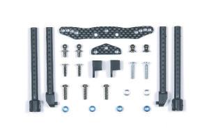 Tamiya TT-01E carbon damper stay F varaosa