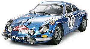 Tamiya 1/24 Renault Alpine A110 Monte-Carlo '71 pienoismalli