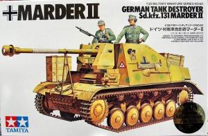 Tamiya 1/35 Sd.Kfz.131 Marder II pienoismalli