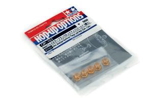 4MM Flange LockNuts Gold