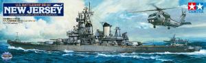 Tamiya 1/350 U.S. Battleship BB-62 New Jersey (w/Detail Up Parts) pienoismalli