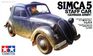 Tamiya 1/35 Simca 5 German Army pienoismalli