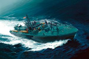 Italeri 1:35 ELCO 80 TORPEDOBOAT PT-596 PRMEDITION