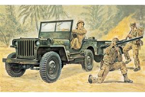 1/35 Willys MB Jeep with Trailer