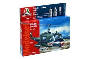 Italeri 1/72 UH-1C Gunship (Modelset)