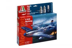 Italeri 1/72 F-51D Mustang (Modelset)