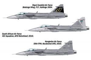 Italeri 1/72 JAS 39 GRIPEN (Modelset)
